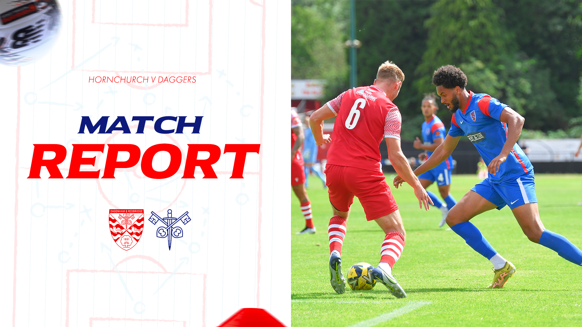 Dagenham & Redbridge FC | Match Report: Hornchurch 1-0 Daggers